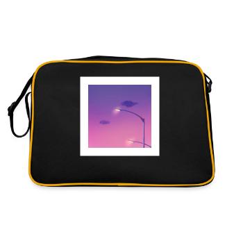 chill light - Sac Retro - noir/or - Dos