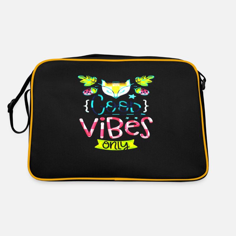 Think outside the box positive thoughts happy Retro Bag