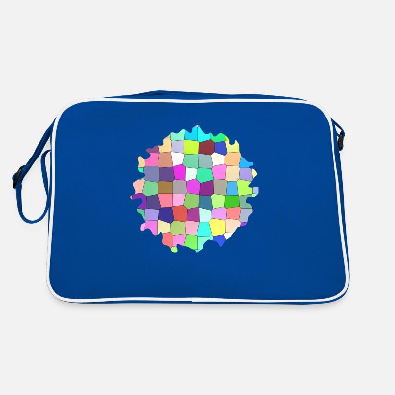 Colorful Geometric Pattern Retro Bag