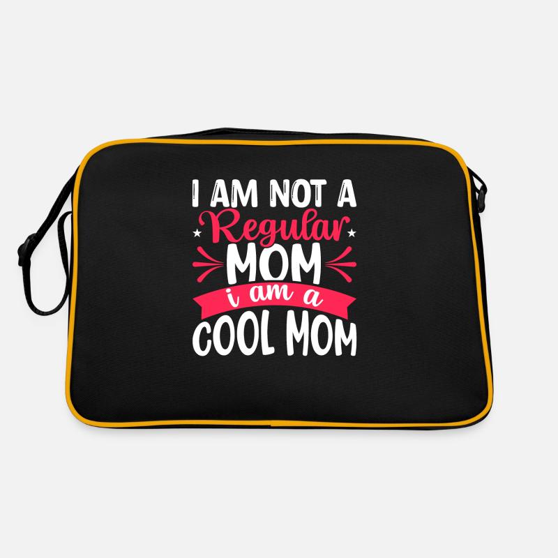 Ich bin ein cooles Muttertagsgeschenk von Mama - Retro Tasche - Schwarz/Gold