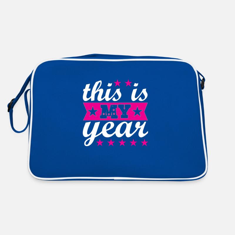 this is my year Retro Tasche
