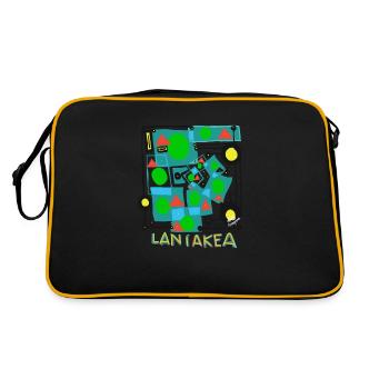 LANIAKEA v.Improved - Retro Bag - black/gold - Back