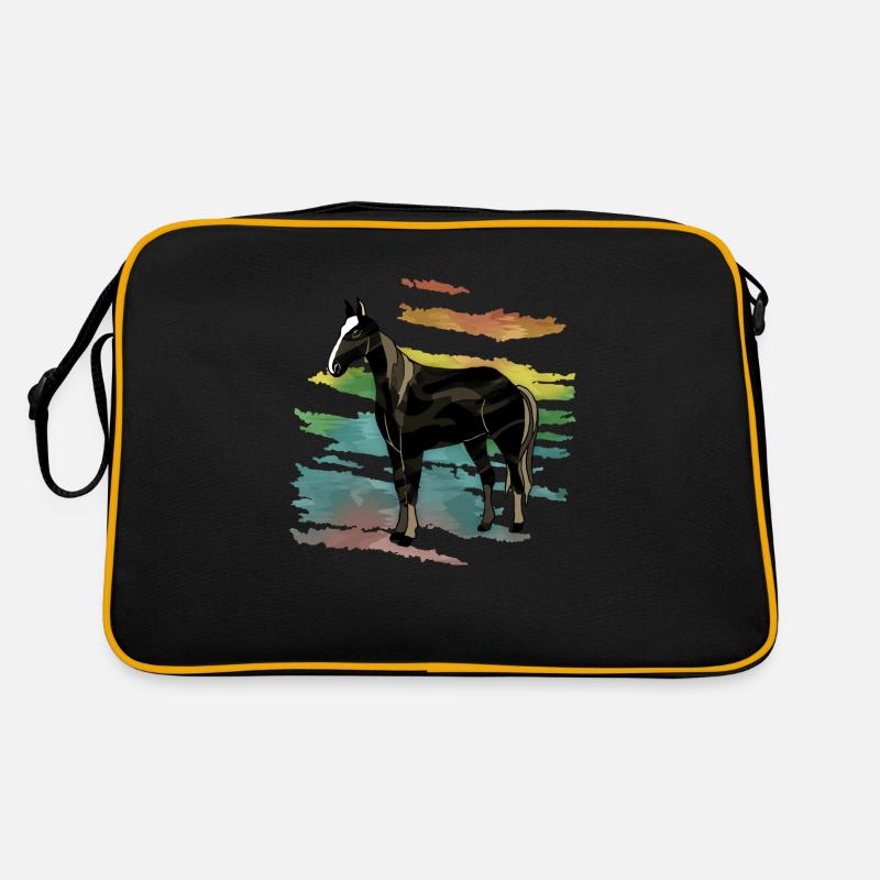 Pferd Retro Tasche