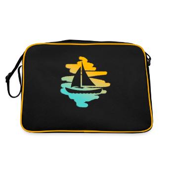voile d’été - Sac Retro - noir/or - Dos