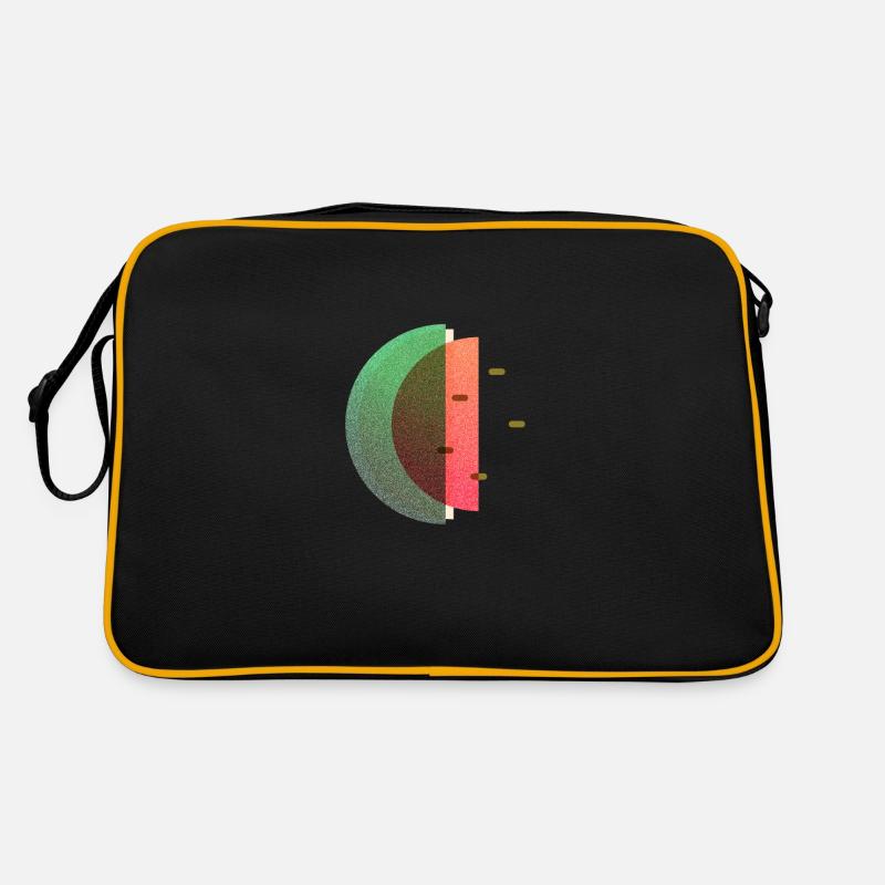 Abstract Summer Melon Pattern Variant 3 Retro Bag