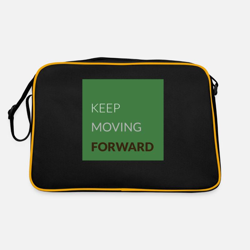 forward sinn-spruch Retro Tasche