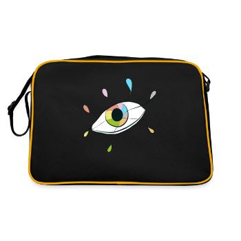 ICON TO MADNESS - Retro Bag - black/gold - Back
