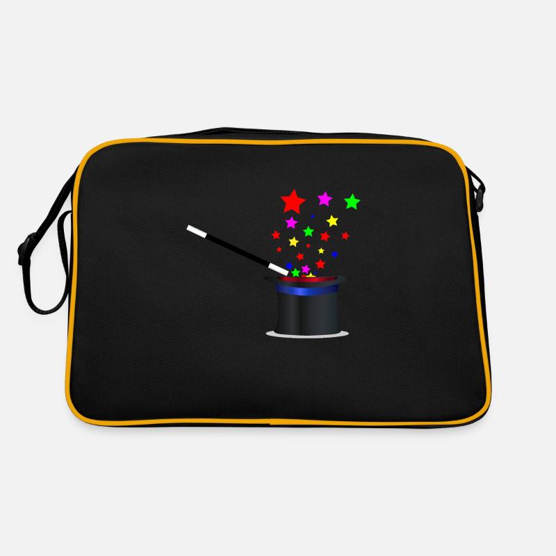 Magic Hat And Wand Retro Bag