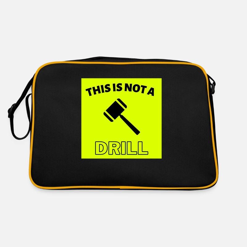This is not a drill Retro Bag