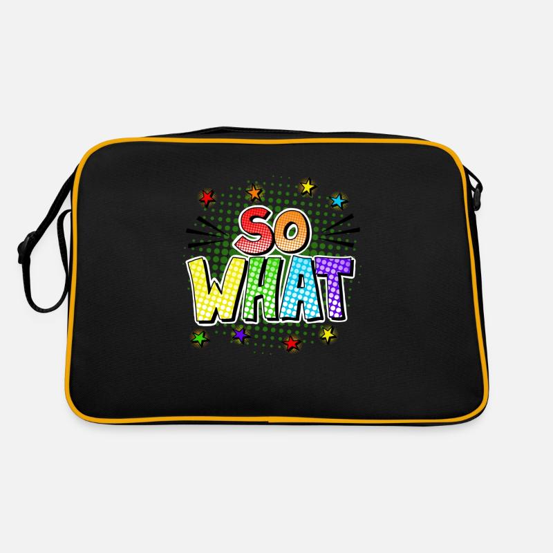 So what Retro Tasche