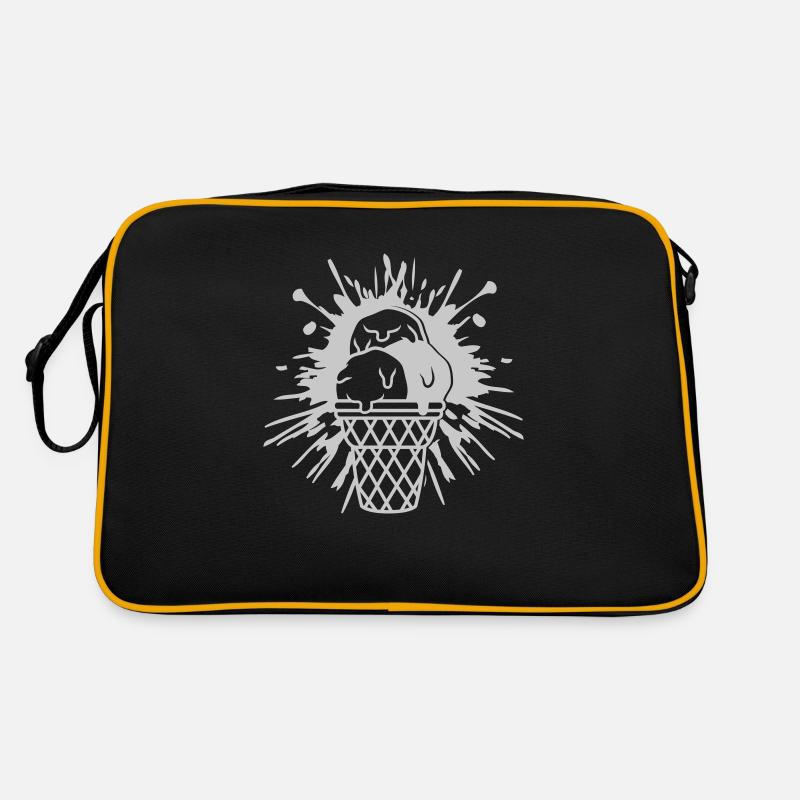 Drops 3 delicious ice cream balls Retro Bag