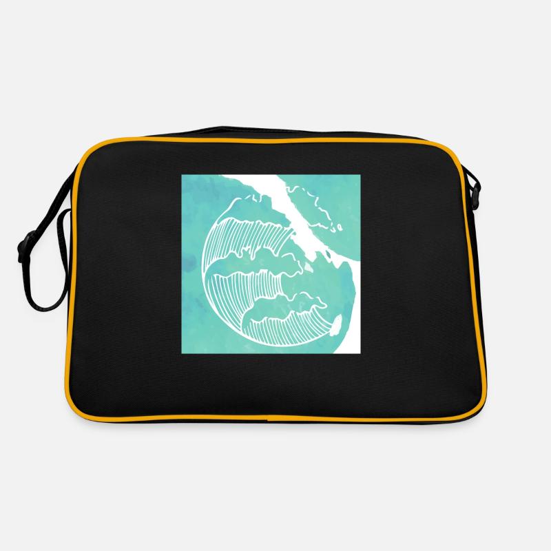Océan vague Sac Retro