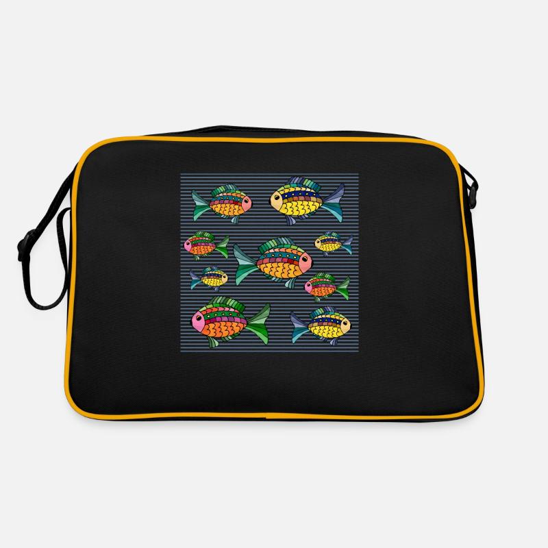 Fishes Retro Bag