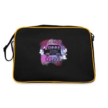 Back to school - Retro Bag - black/gold - Back
