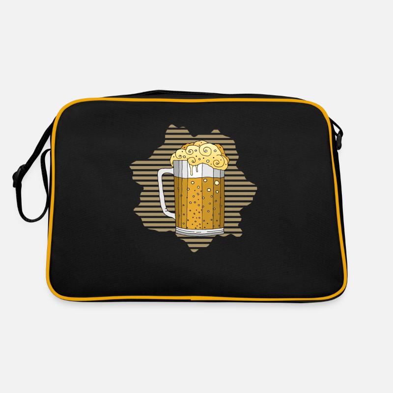 Becher Retro Tasche