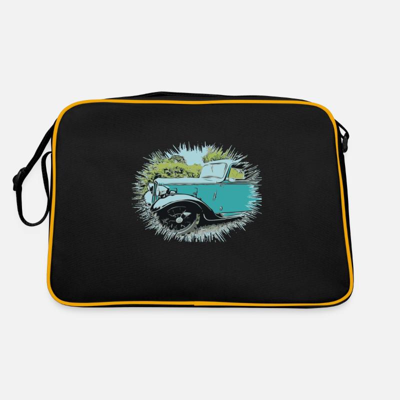 Car - Retro Bag - black/gold