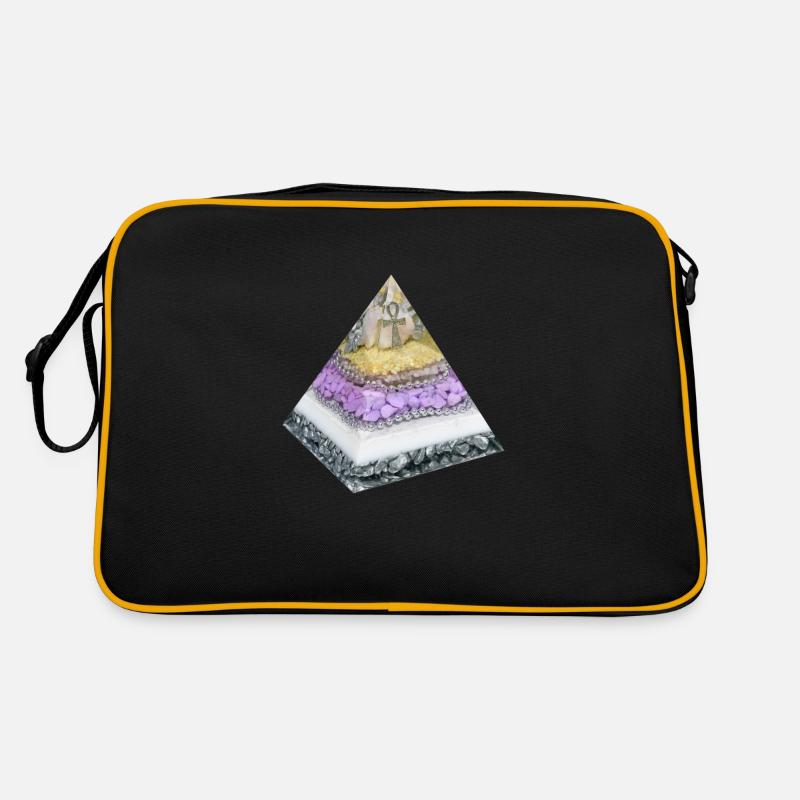 Ankh Pyramide/ Schutz/ Ewiges Leben Retro Tasche