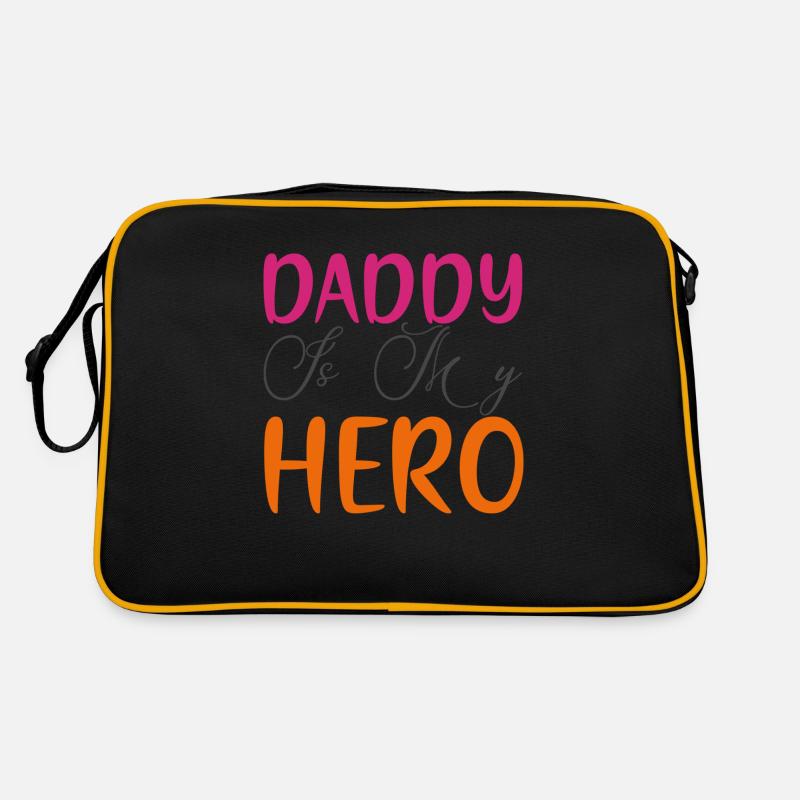 Papa est mon héros Sac Retro