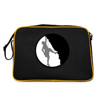 Fun climbing climbing summits - Retro Bag - black/gold - Back