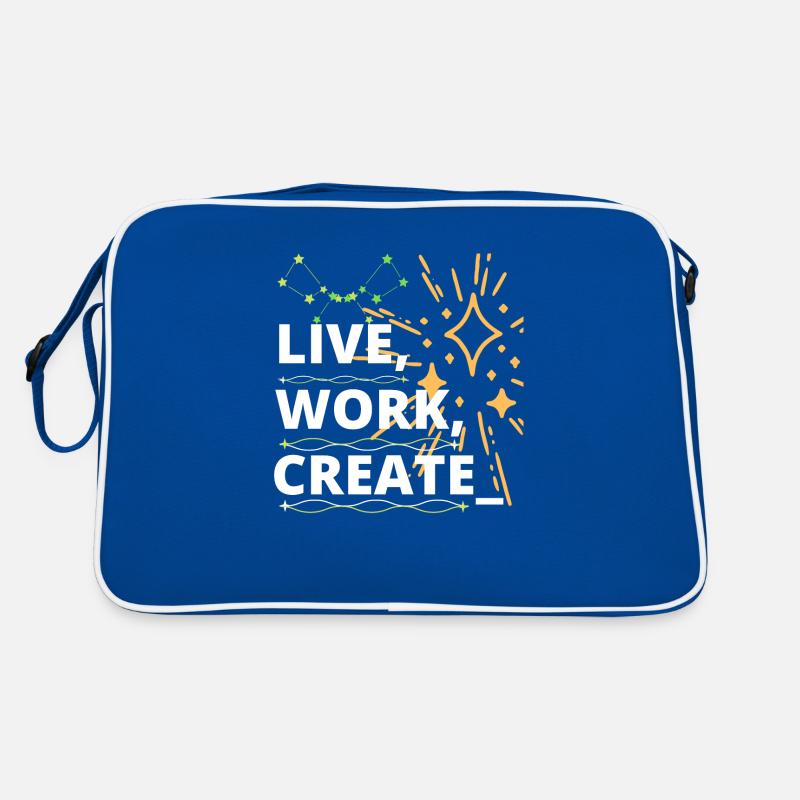 Like, Arbeit, Create Retro Tasche