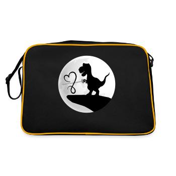 escrimeur escrimeur degen florett fencing-saurus - Sac Retro - noir/or - Dos