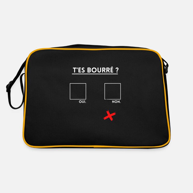 t'es bourré ? Sac Retro