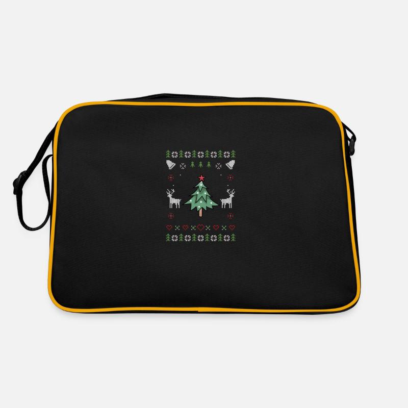 Arbre de Noël moche Noël Sac Retro