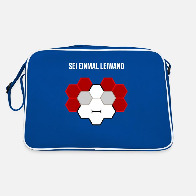 Sei einmal leiwand Retro Tasche