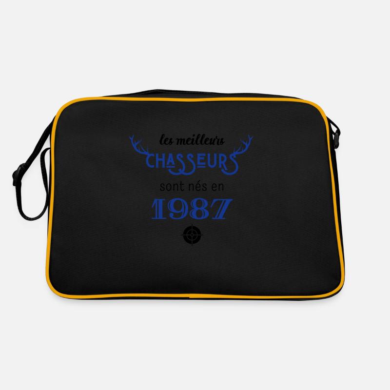 Anniversaire chasseur 1987 Sac Retro