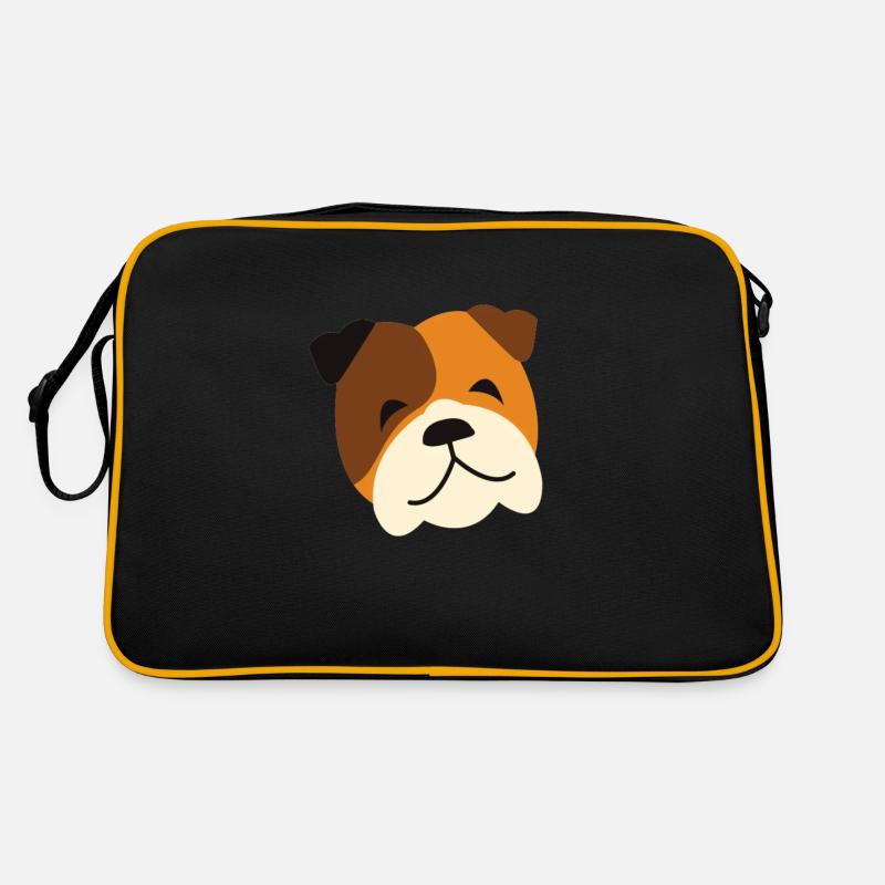 Chien espiègle Sac Retro