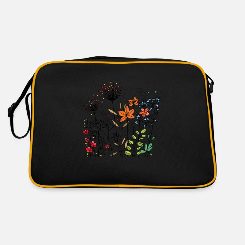 Flowers Retro Bag