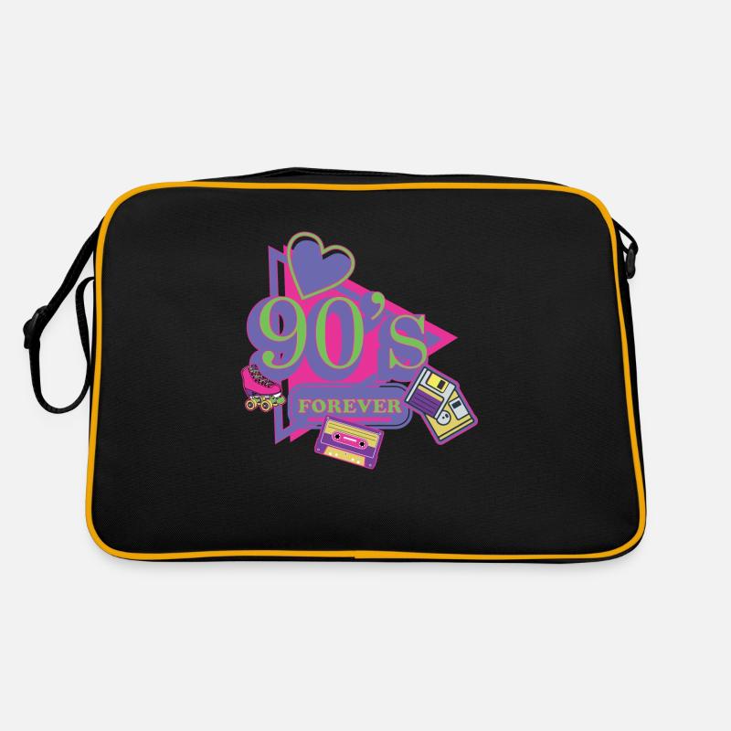 1990iger Sprüche 90s Geschenksidee Retro Tasche