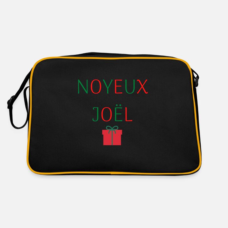 Pull de Noël marrant Sac Retro