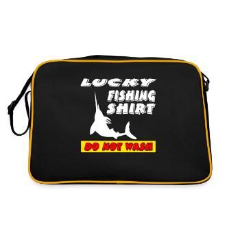 Pêche - Sac Retro - noir/or - Dos