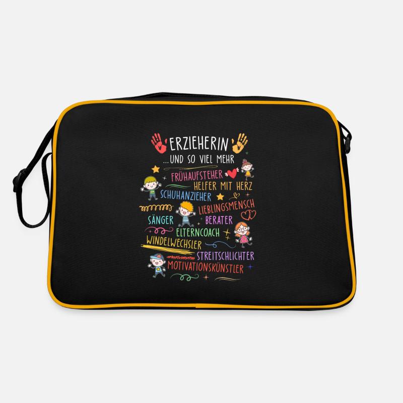 Erzieherin Retro Tasche