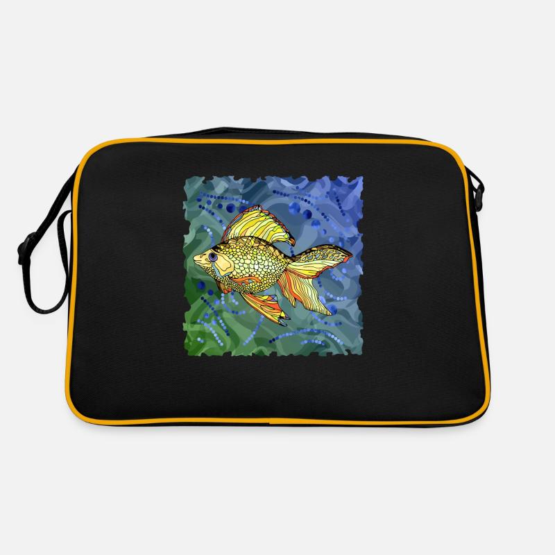 Fisch Retro Tasche