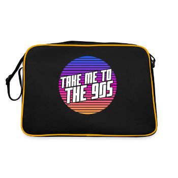 90s Kids - Retro Bag - black/gold - Back