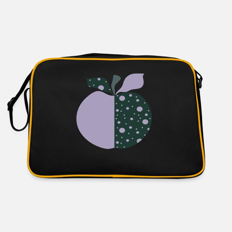 Apfel Retro Tasche