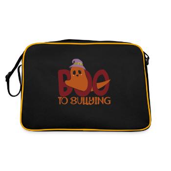 Boo To Bullying - Sac Retro - noir/or - Dos