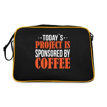 Today´s Project is sponsored by Coffee - Retro Tasche - Schwarz/Gold - Hinten