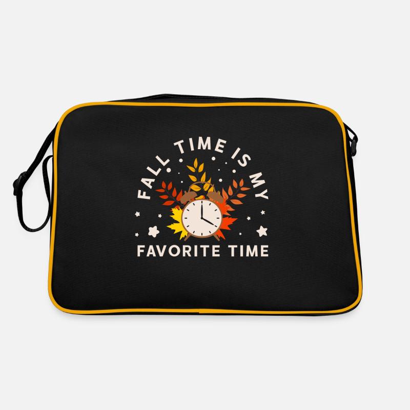 l'automne mon temps préféré Sac Retro