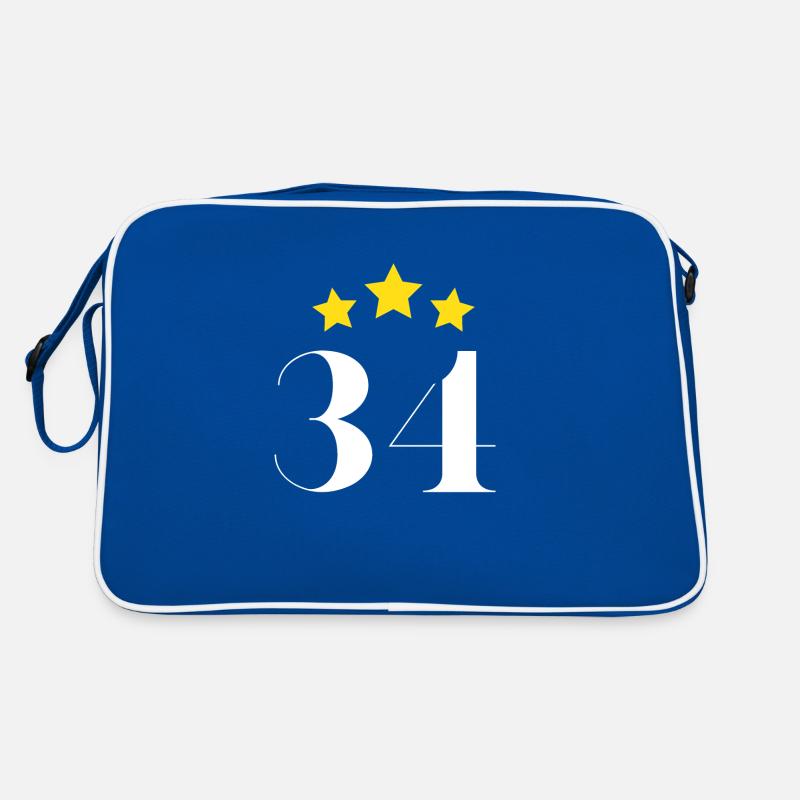 34e anniversaire étoilé Sac Retro