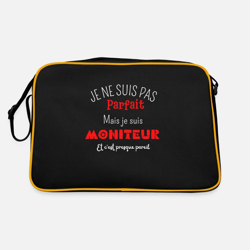 Pas parfait mais moniteur Sac Retro