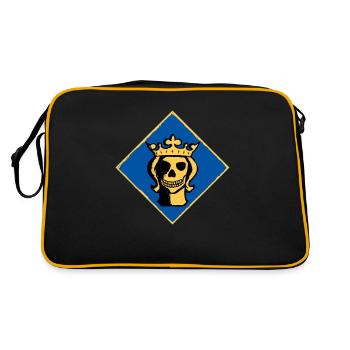 Stockholm tête morte - Sac Retro - noir/or - Dos