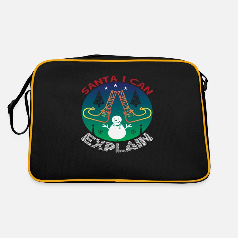 Santa i can Explain Retro Bag