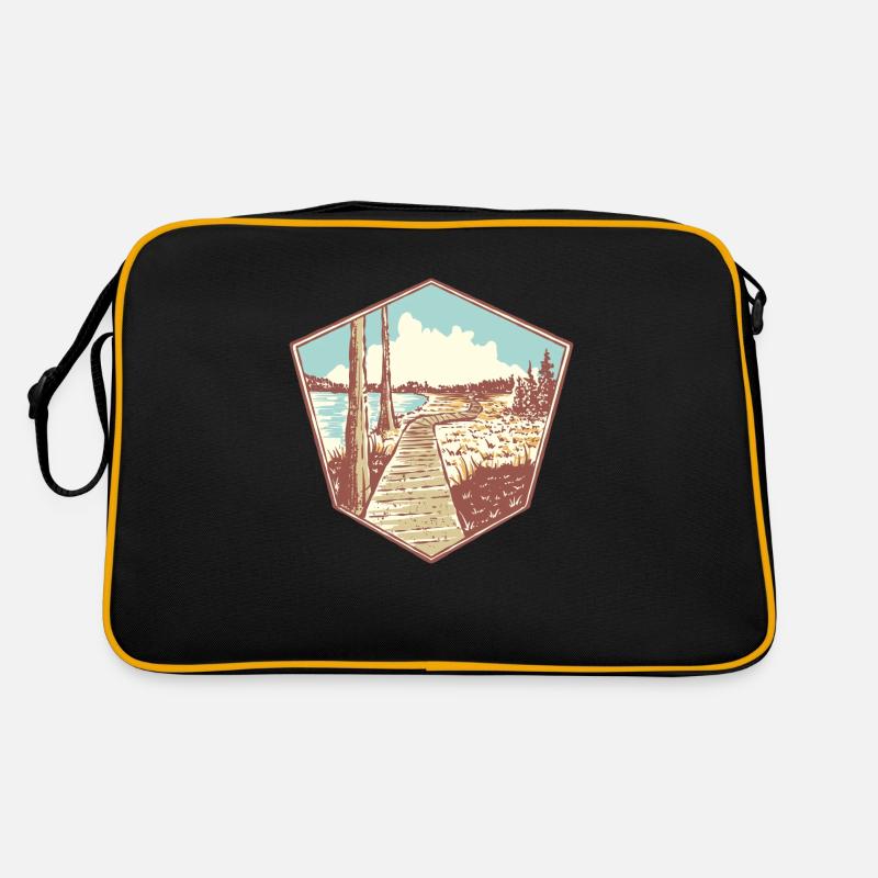 Oderteich Harz Souvenir Retro Tasche