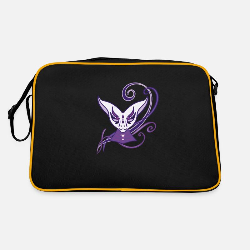 Maskierter Chat Retro Tasche