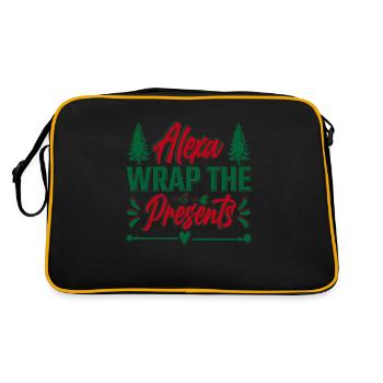 Alexa Wrap the Presents - Retro Bag - black/gold - Back