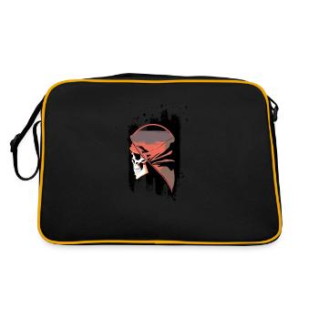 La Mort en capuche pour Halloween - Sac Retro - noir/or - Dos