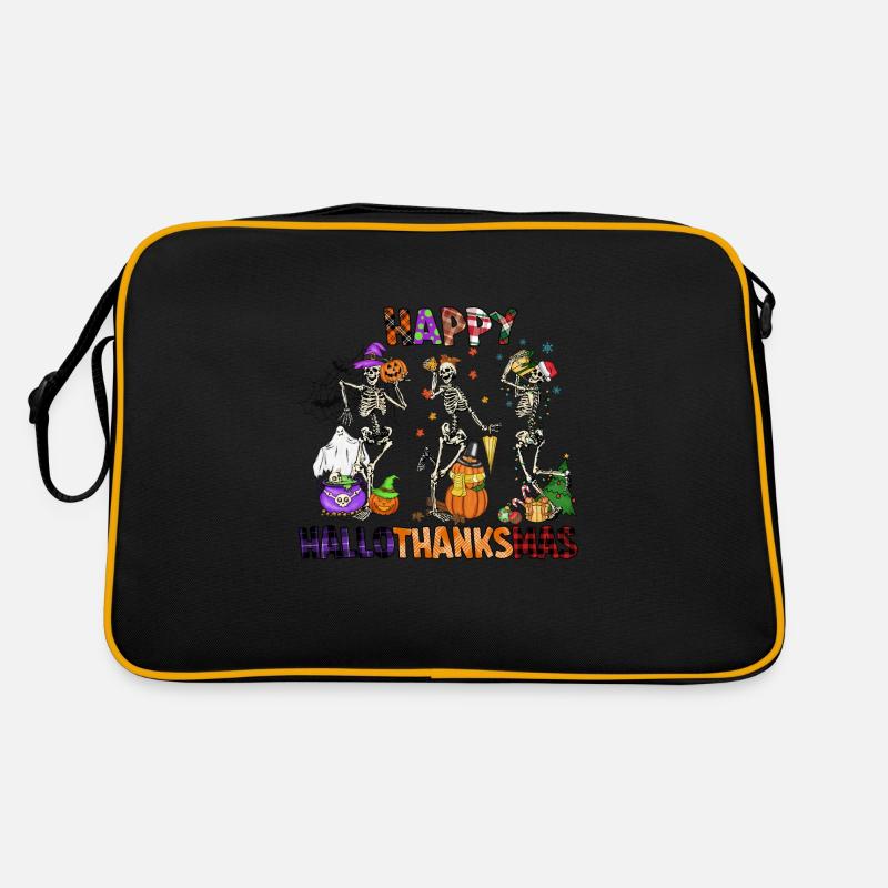 Happy Hallothanksmas Sac Retro